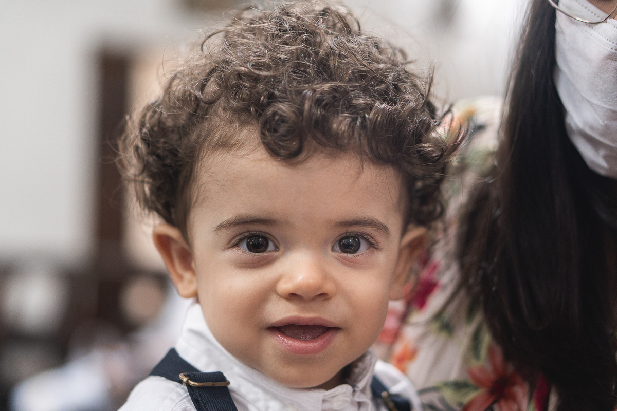 BATIZADO NA PANDEMIA NA IGREJA SANTA CRUZ