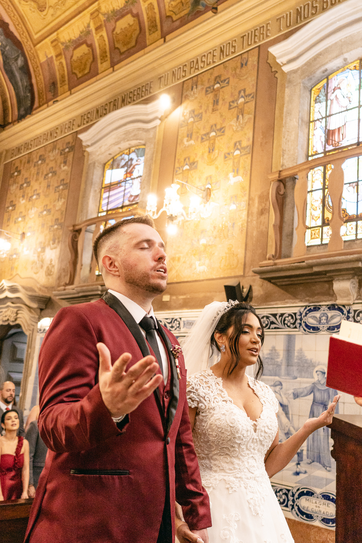 CASAMENTO NA IGREJA DO VALONGO EM SANTOS-SP