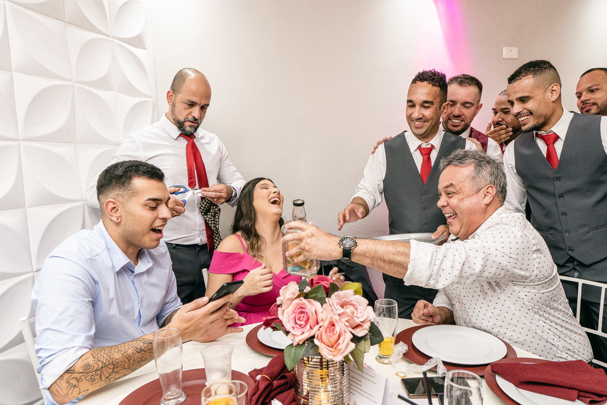 FESTA DE CASAMENTO NO GARDEN EM SÃO VICENTE-SP