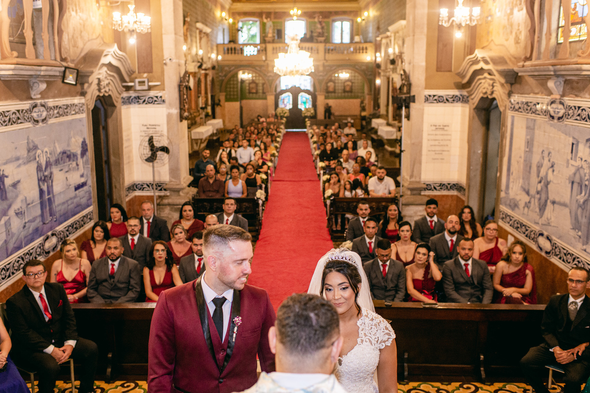 CASAMENTO NA IGREJA DO VALONGO EM SANTOS-SP