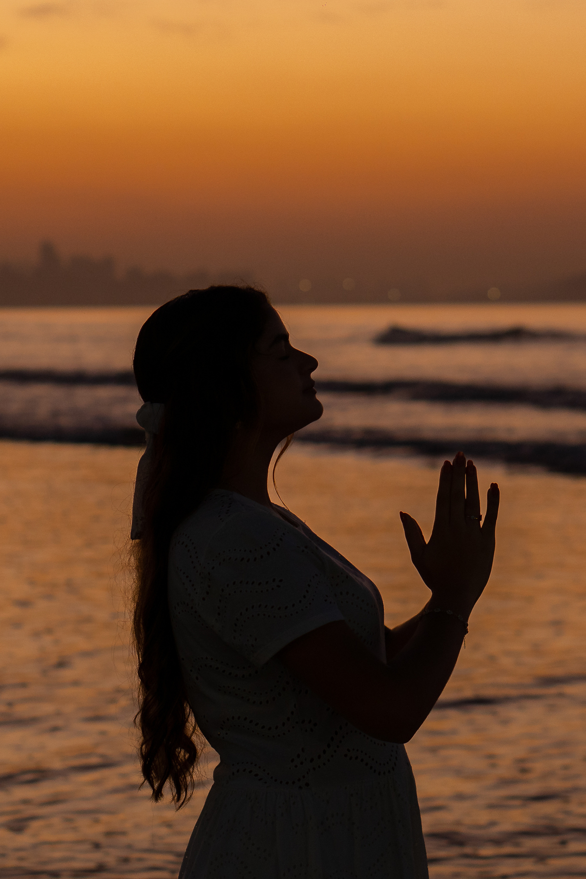 ENSAIO DE 15 ANOS NA PRAIA DE SANTOS-SP