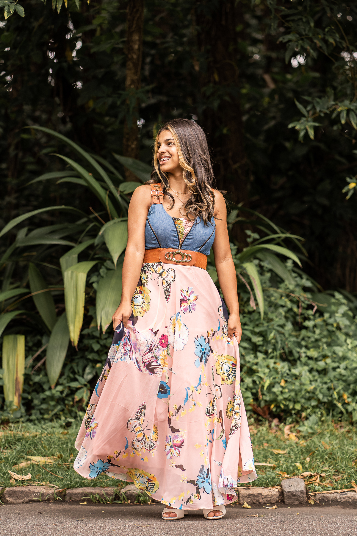 ENSAIO DE DEBUTANTE NO JARDIM BOTANICO DE SANTOS-SP