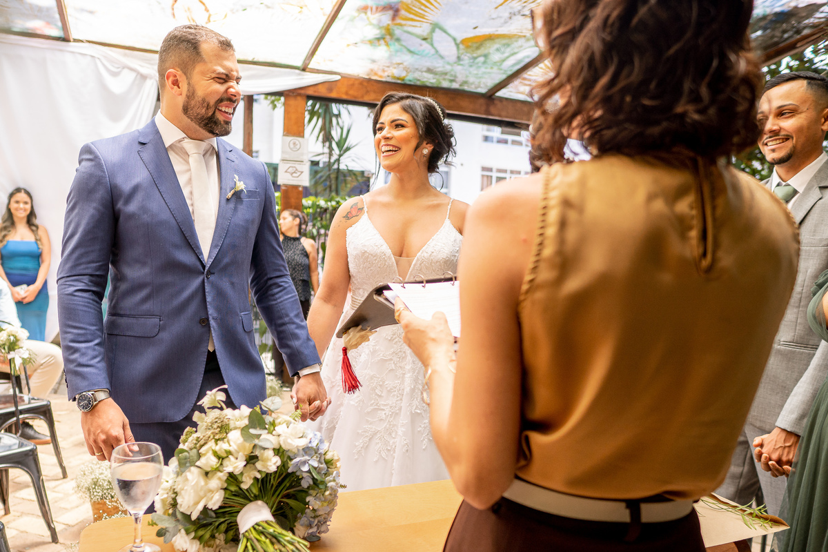CASAMENTO NO BISTRÔ CALIXTO EM SANTOS-SP