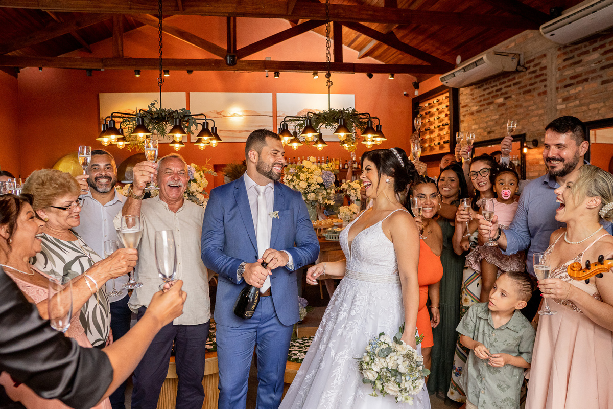 CASAMENTO NO BISTRÔ CALIXTO EM SANTOS-SP