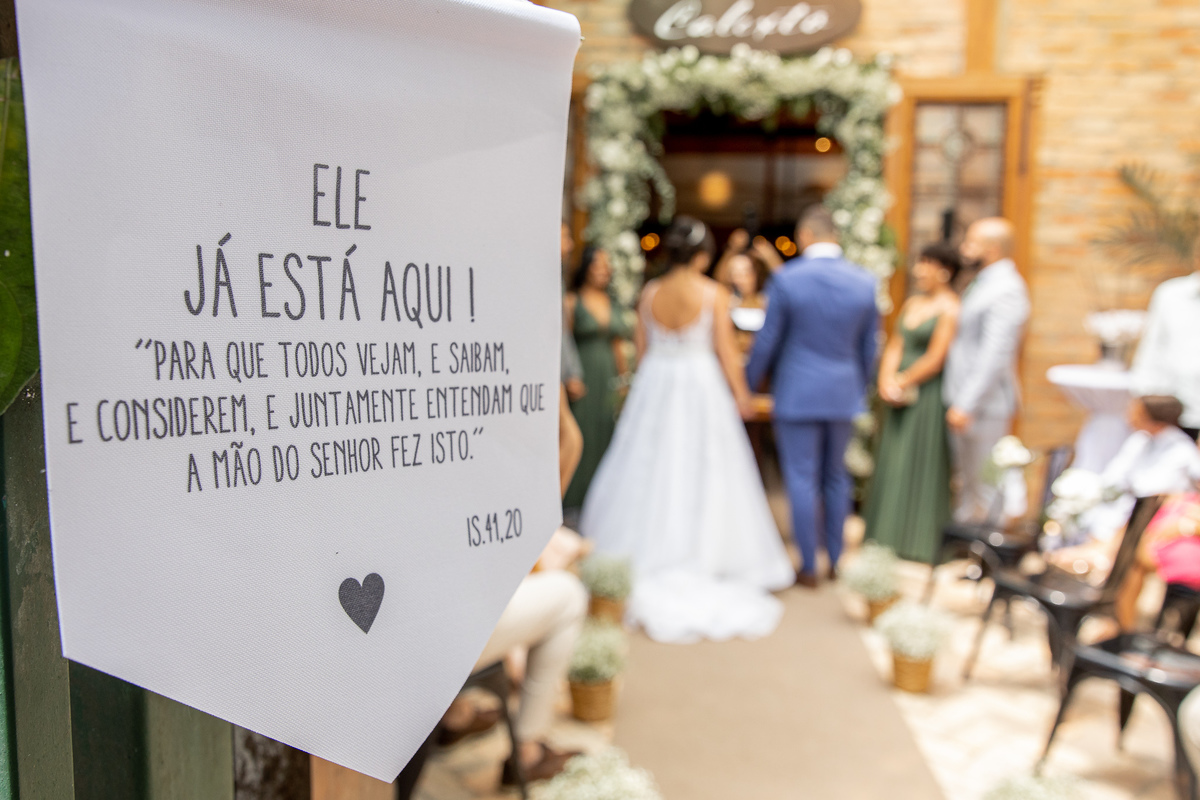 CASAMENTO NO BISTRÔ CALIXTO EM SANTOS-SP