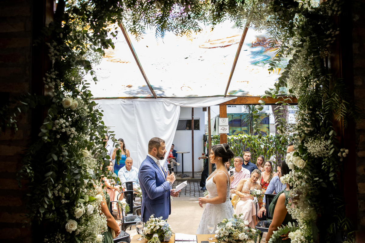 CASAMENTO NO BISTRÔ CALIXTO EM SANTOS-SP