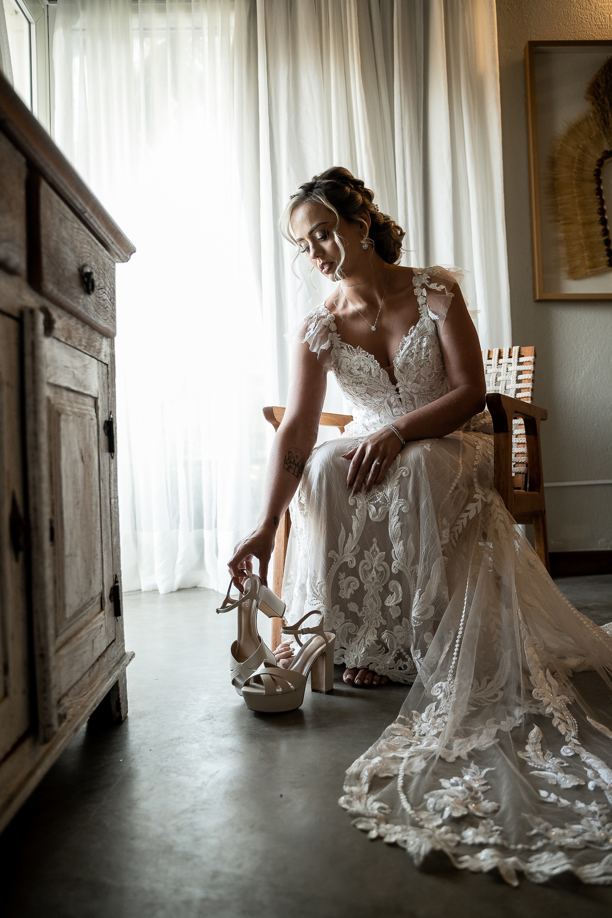 CASAMENTO NA PÉ NA AREIA NA CASA CANOA (GUARUJÁ-SP)