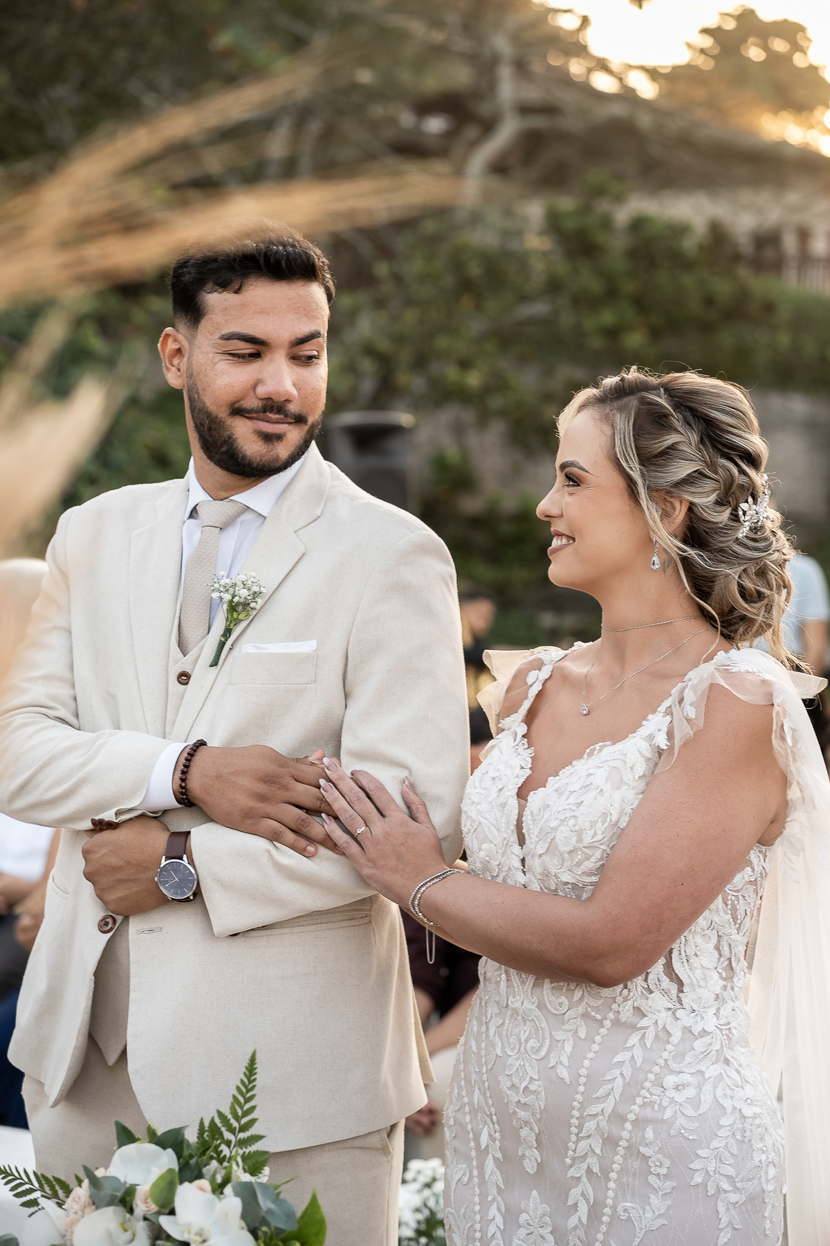 CASAMENTO NA PÉ NA AREIA NA CASA CANOA (GUARUJÁ-SP)