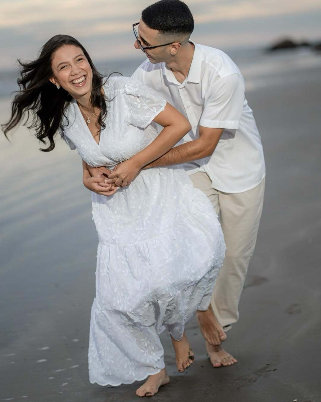 ENSAIO DE CASAL NA PRAIA DE ITANHAÉM - PRE WEDDING NA PRAIA DOS PESCADORES