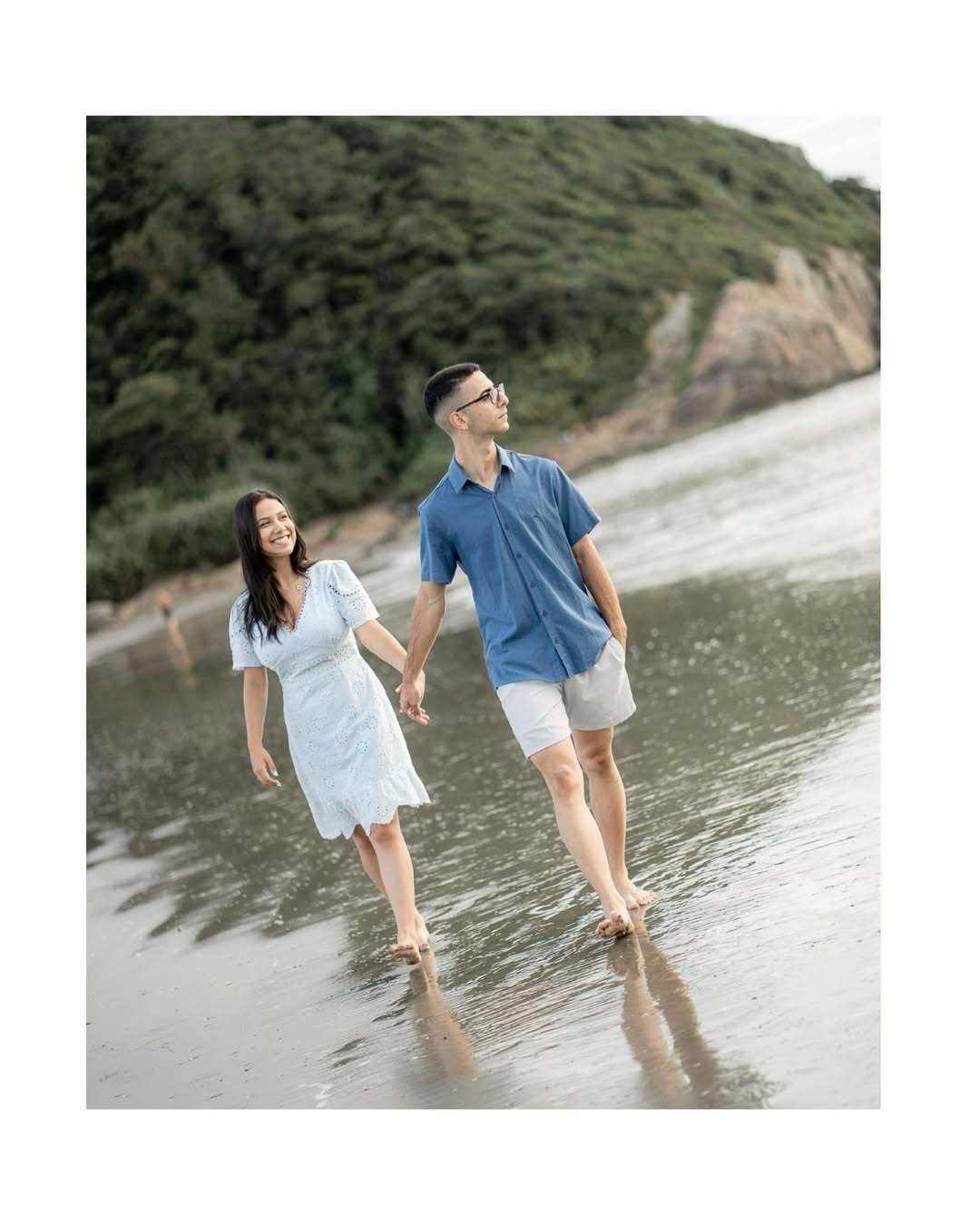 ENSAIO DE CASAL NA PRAIA DE ITANHAÉM - PRE WEDDING NA PRAIA DOS PESCADORES