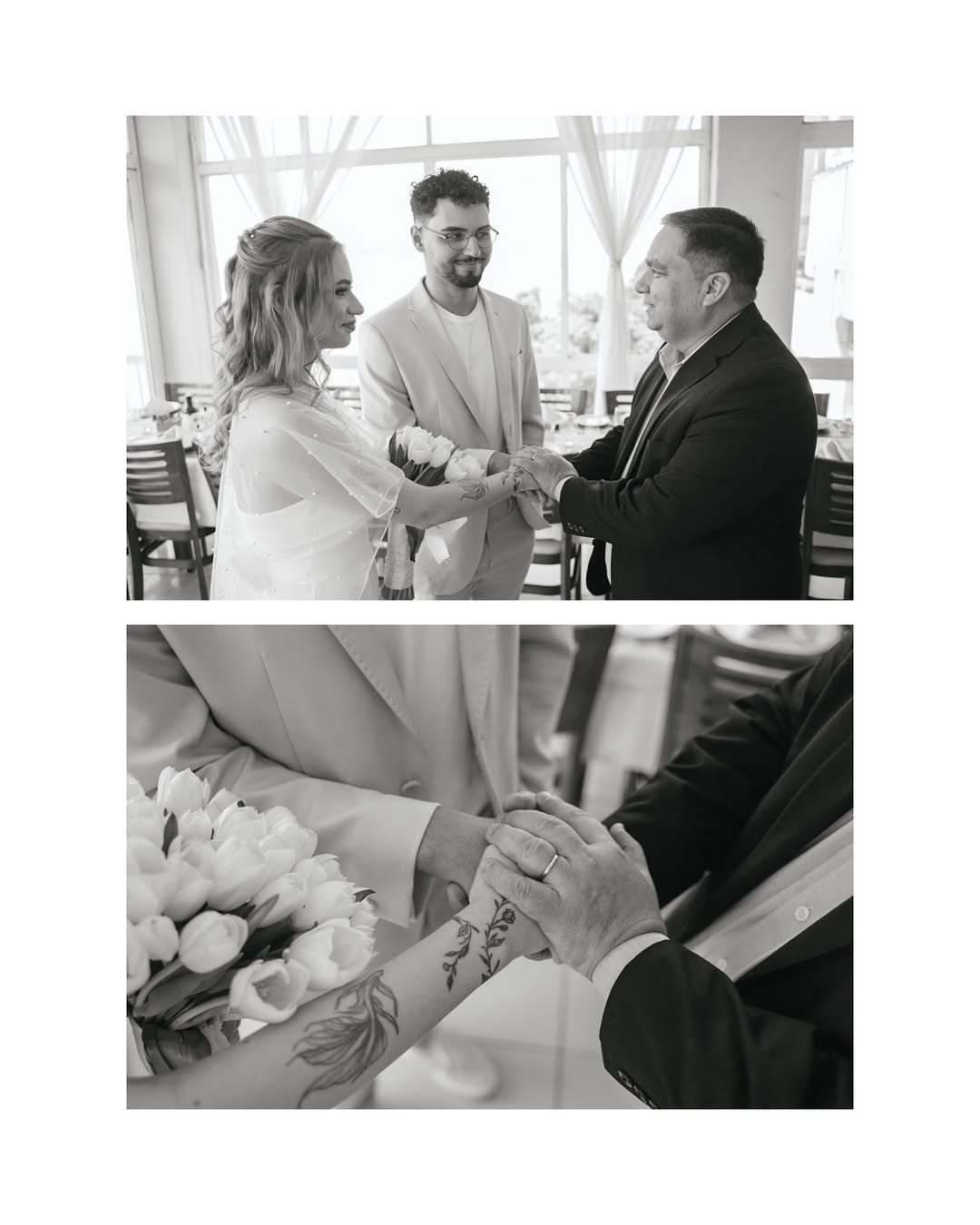 CASAMENTO CIVIL NO TERRAÇO - ILHA POCHAT EM SÃO VICENTE-SP