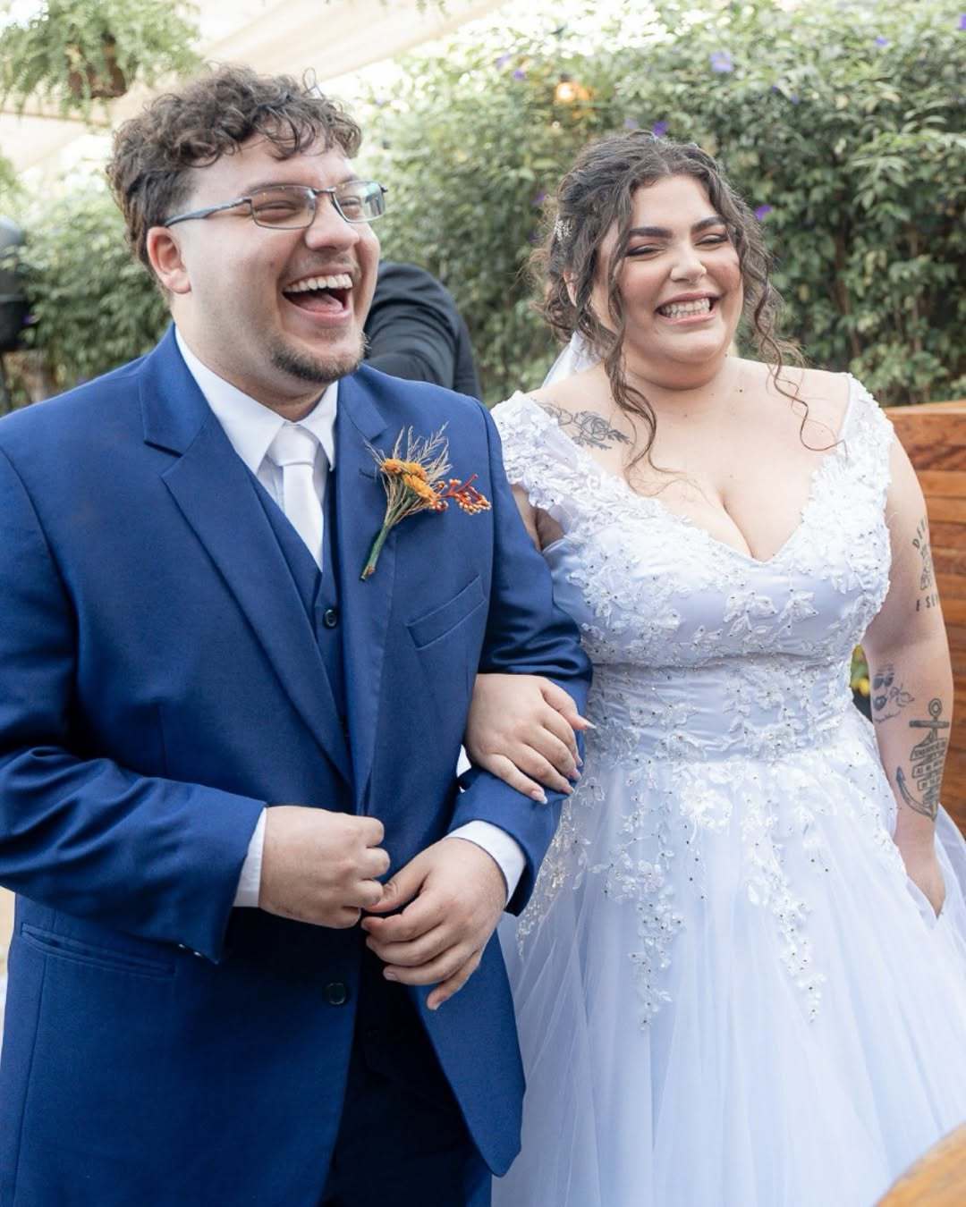 CASAMENTO CRISTÃO NO QUINTAL DA BELLA EM GUARUJÁ-SP