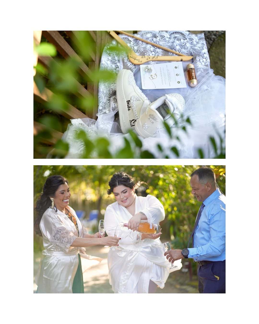 CASAMENTO CRISTÃO NO QUINTAL DA BELLA EM GUARUJÁ-SP