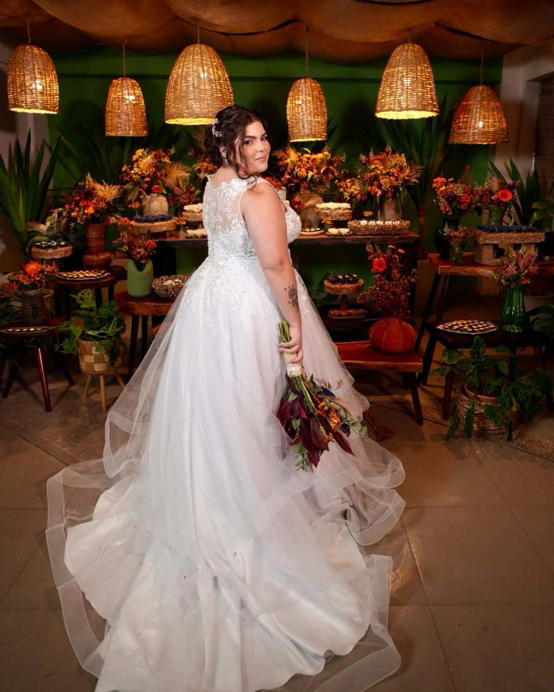 CASAMENTO CRISTÃO NO QUINTAL DA BELLA EM GUARUJÁ-SP