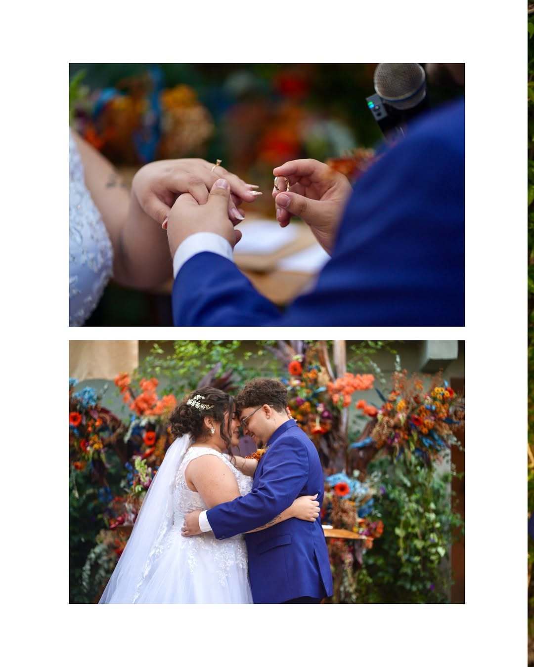 CASAMENTO CRISTÃO NO QUINTAL DA BELLA EM GUARUJÁ-SP