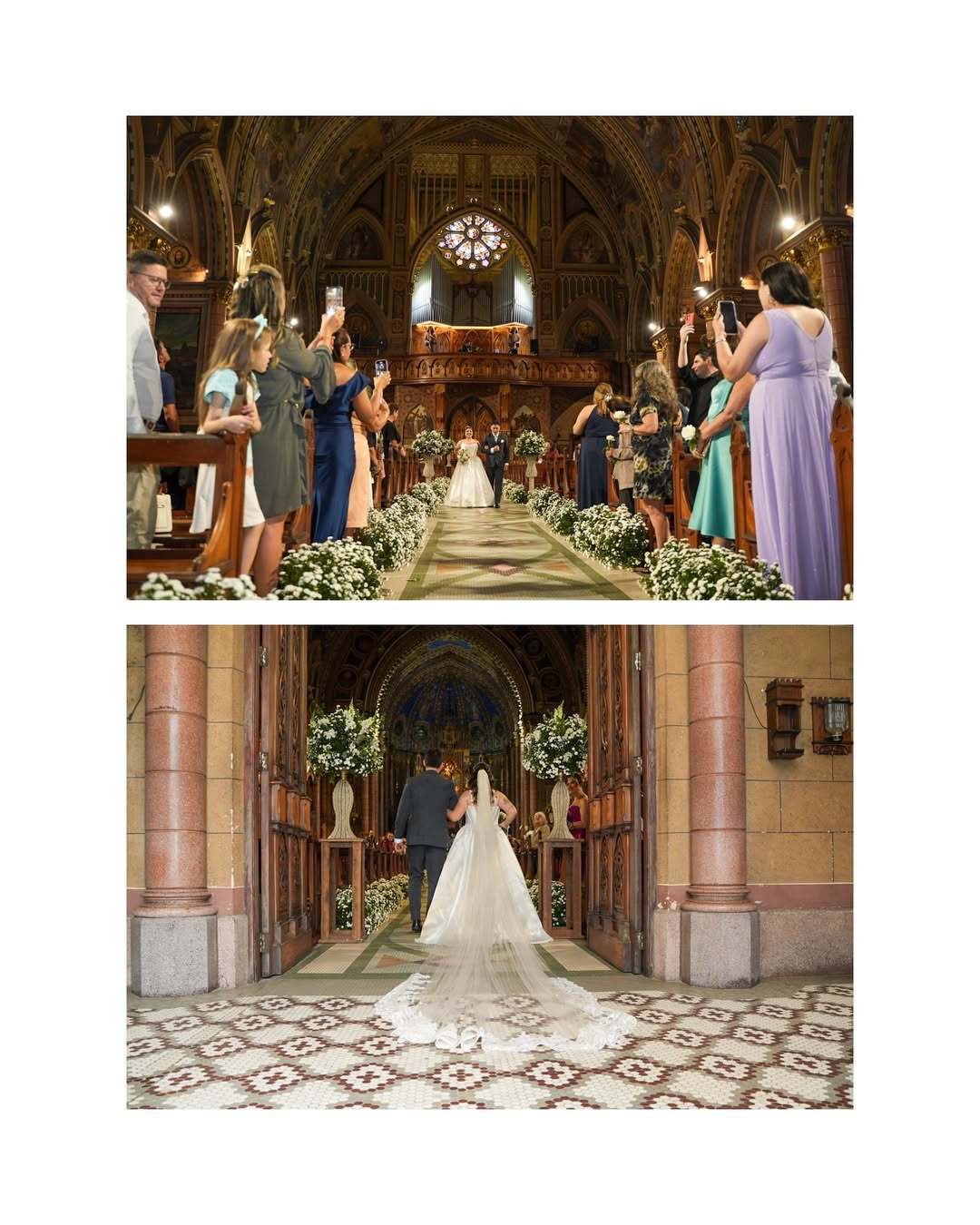 CASAMENTO NA BASÍLICA DO EMBARÉ EM SANTOS-SP