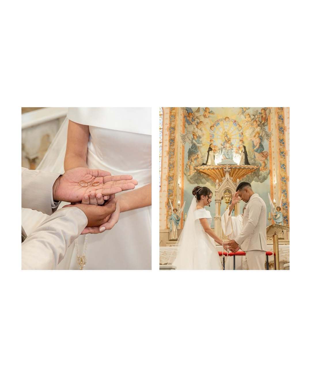 CASAMENTO NA IGREJA NOSSA SENHORA DO ROSÁRIO DE POMPÉIA EM SANTOS-SP