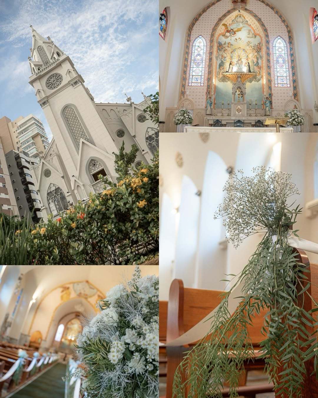 CASAMENTO NA IGREJA NOSSA SENHORA DO ROSÁRIO DE POMPÉIA EM SANTOS-SP