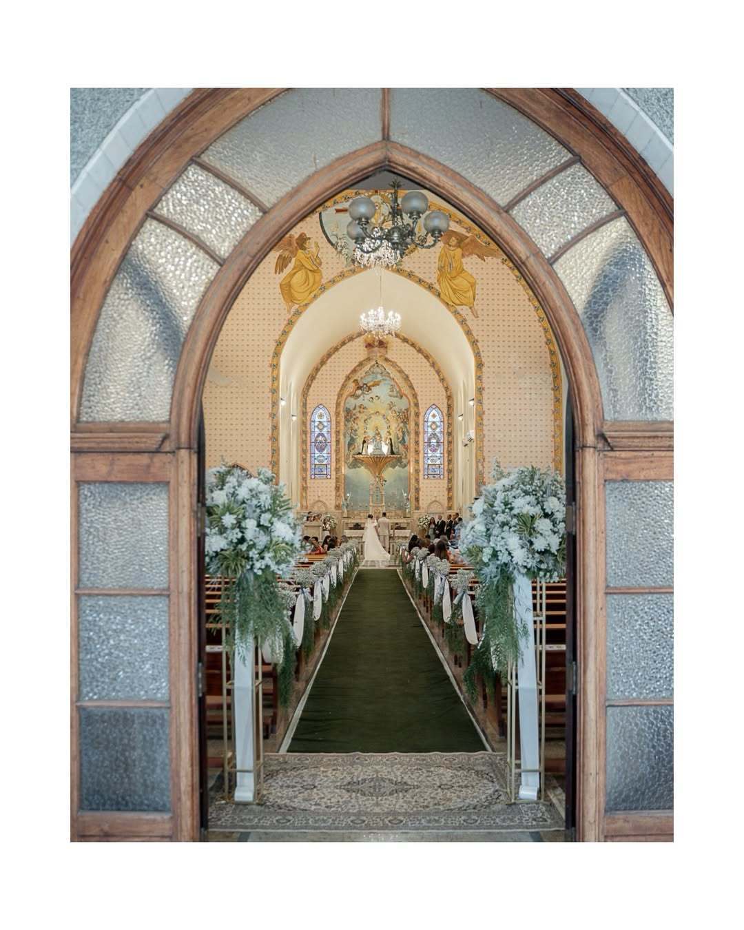 CASAMENTO NA IGREJA NOSSA SENHORA DO ROSÁRIO DE POMPÉIA EM SANTOS-SP
