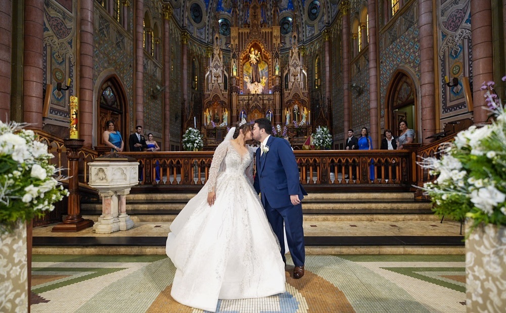 CASAMENTO NA IGREJA DO EMBARÉ EM SANTOS-SP