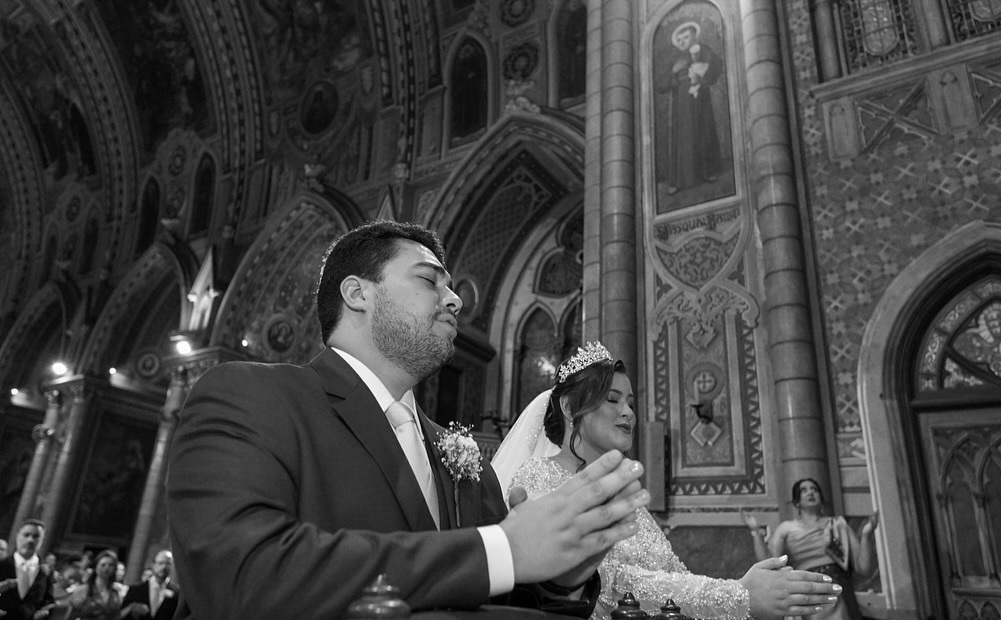 CASAMENTO NA IGREJA DO EMBARÉ EM SANTOS-SP