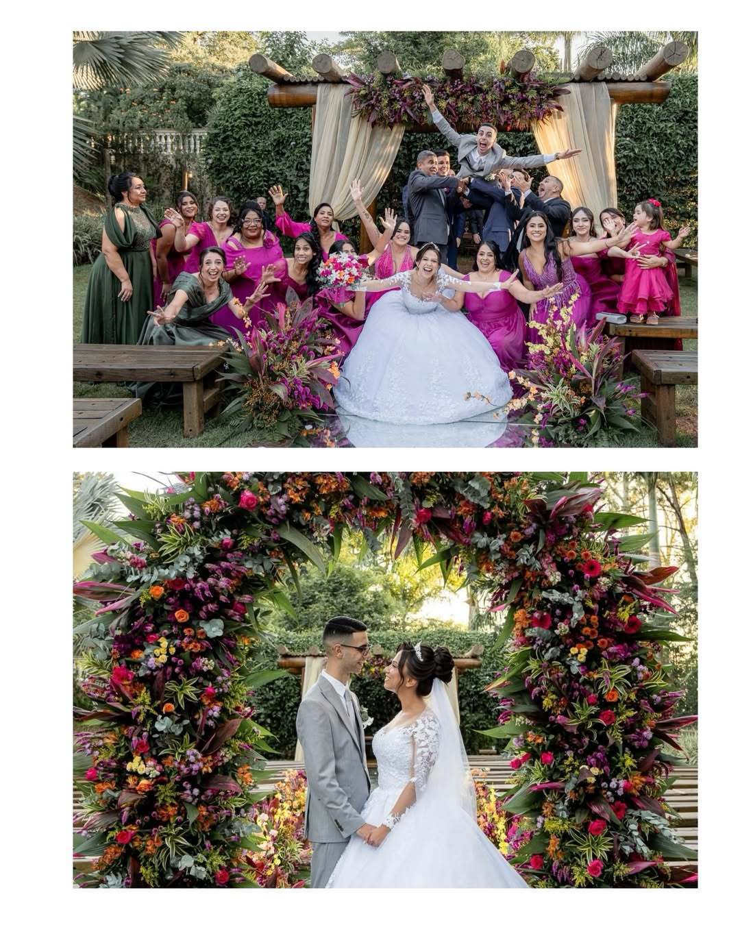 CASAMENTO NA CHACARA PARAÍSO EM VÁRZEA PAULISTA - JUNDIAÍ-SP