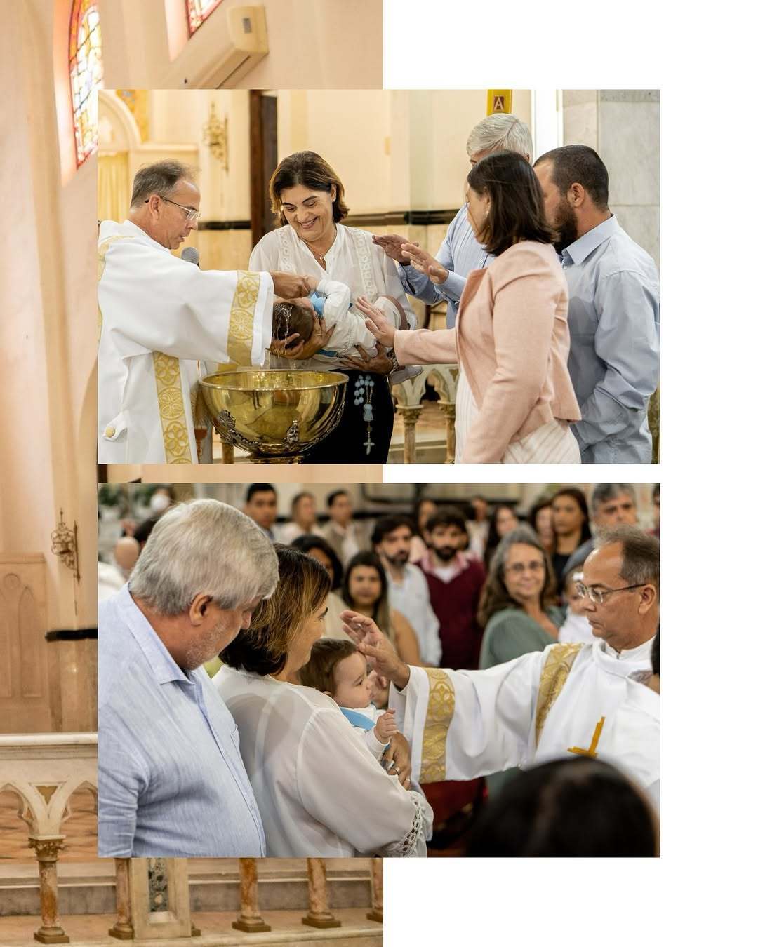 BATIZADO NA IGREJA DA POMPÉIA EM SANTOS-SP