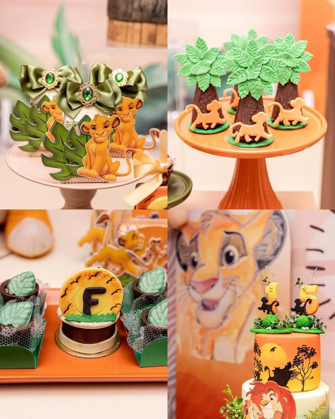 FESTA INFANTIL COM O TEMA REI LEÃO E SAFARI