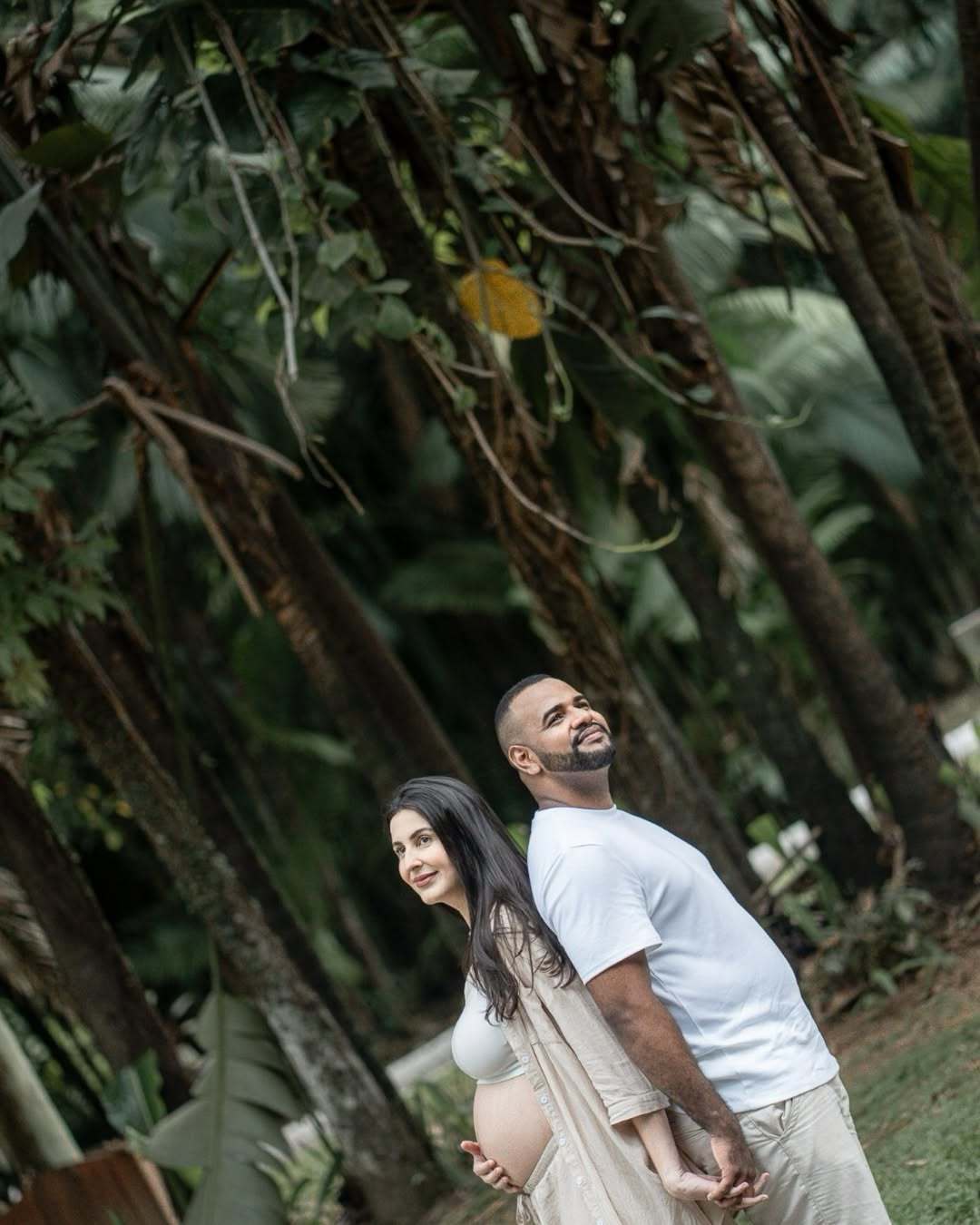 ENSAIO DE GESTANTE NO JARDIM BOTÂNICO DE SANTOS-SP