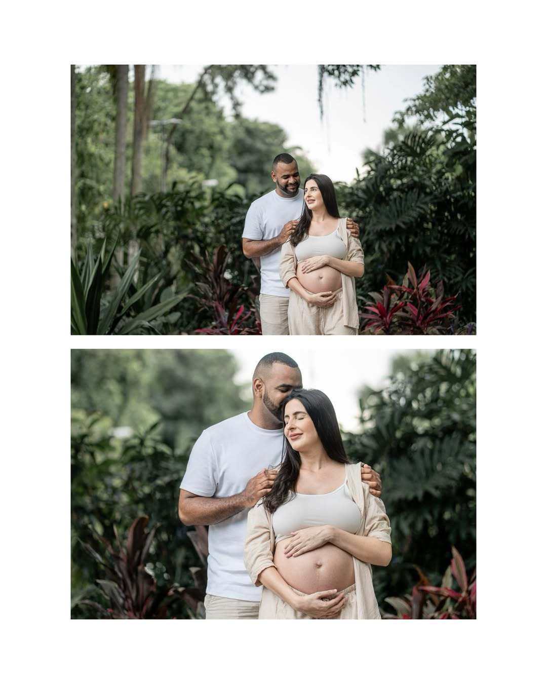 ENSAIO DE GESTANTE NO JARDIM BOTÂNICO DE SANTOS-SP