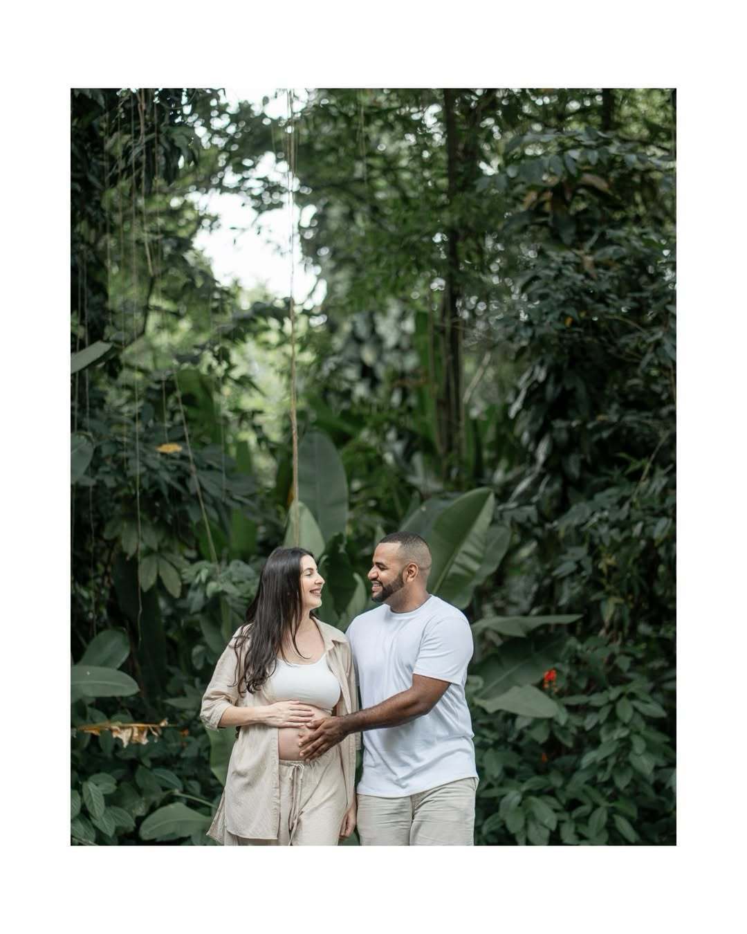 ENSAIO DE GESTANTE NO JARDIM BOTÂNICO DE SANTOS-SP