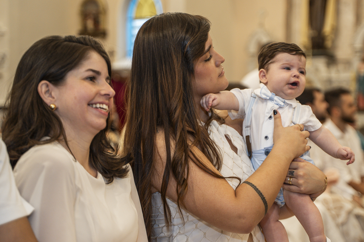 BATIZADO NA PAROQUIA NOSSA SENHORA DO ROSÁRIO DE POMPÉIA - SANTOS-SP