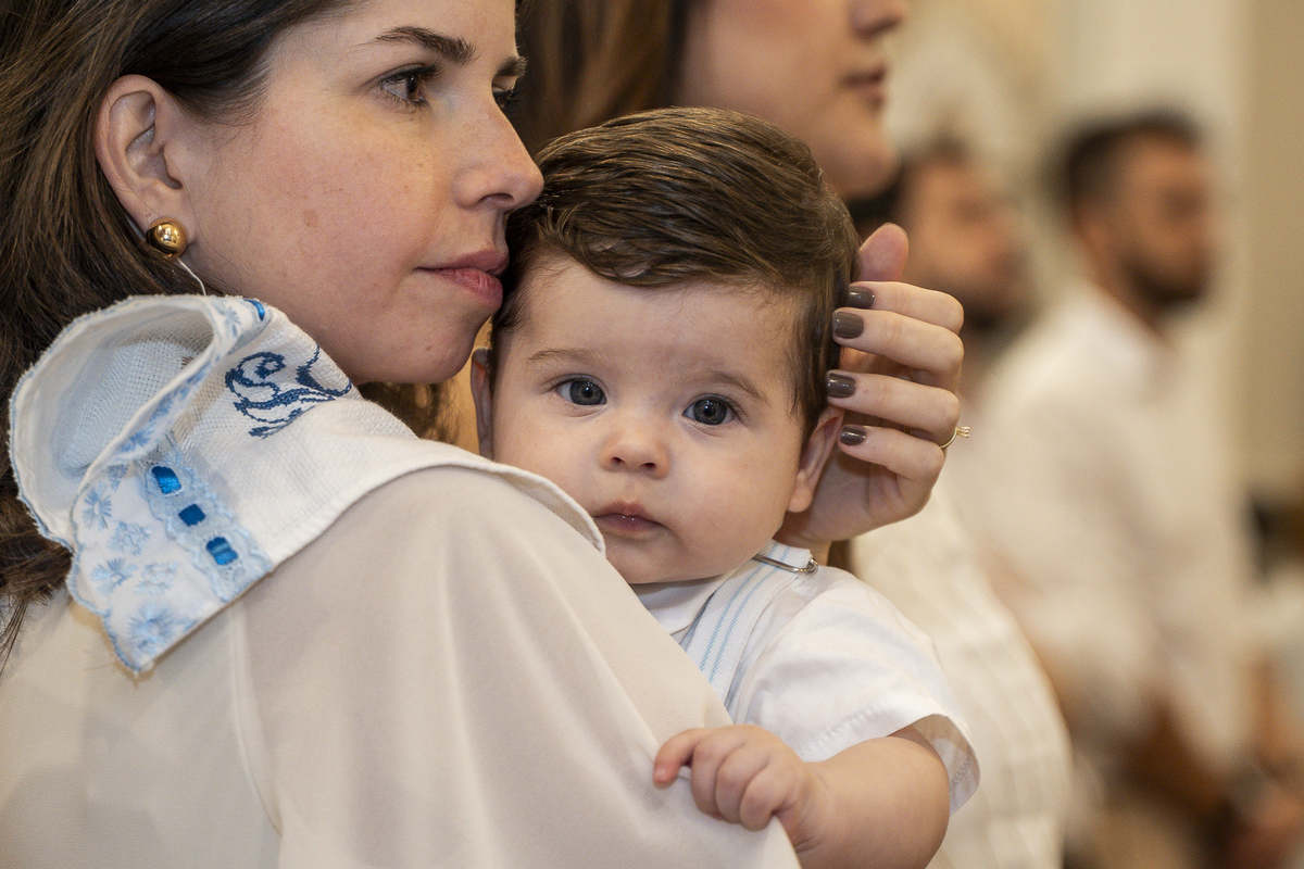 BATIZADO NA PAROQUIA NOSSA SENHORA DO ROSÁRIO DE POMPÉIA - SANTOS-SP