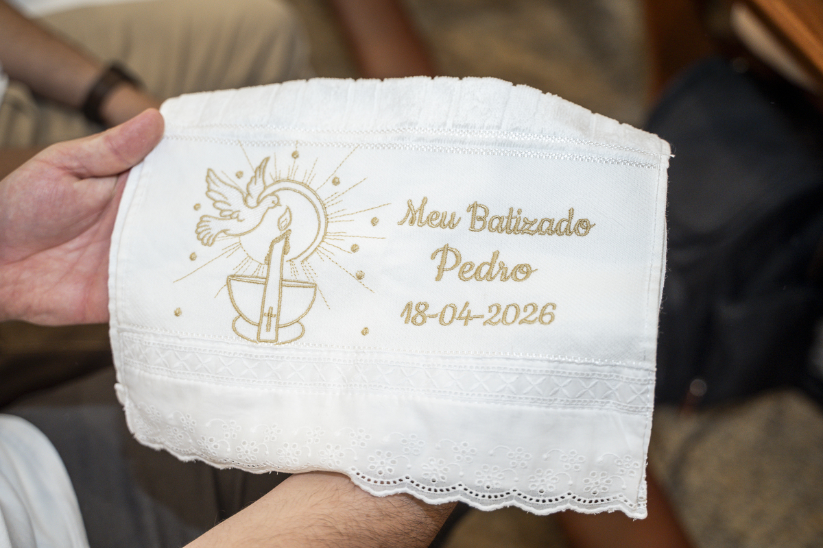BATIZADO NA PAROQUIA NOSSA SENHORA DO ROSÁRIO DE POMPÉIA - SANTOS-SP
