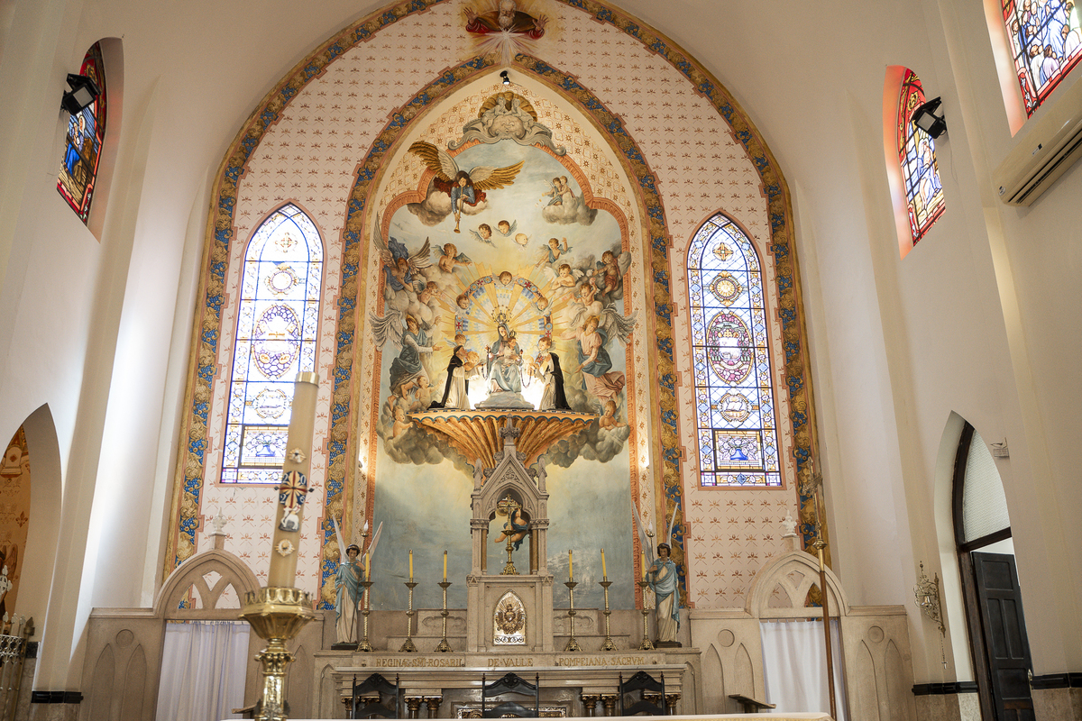BATIZADO NA PAROQUIA NOSSA SENHORA DO ROSÁRIO DE POMPÉIA - SANTOS-SP