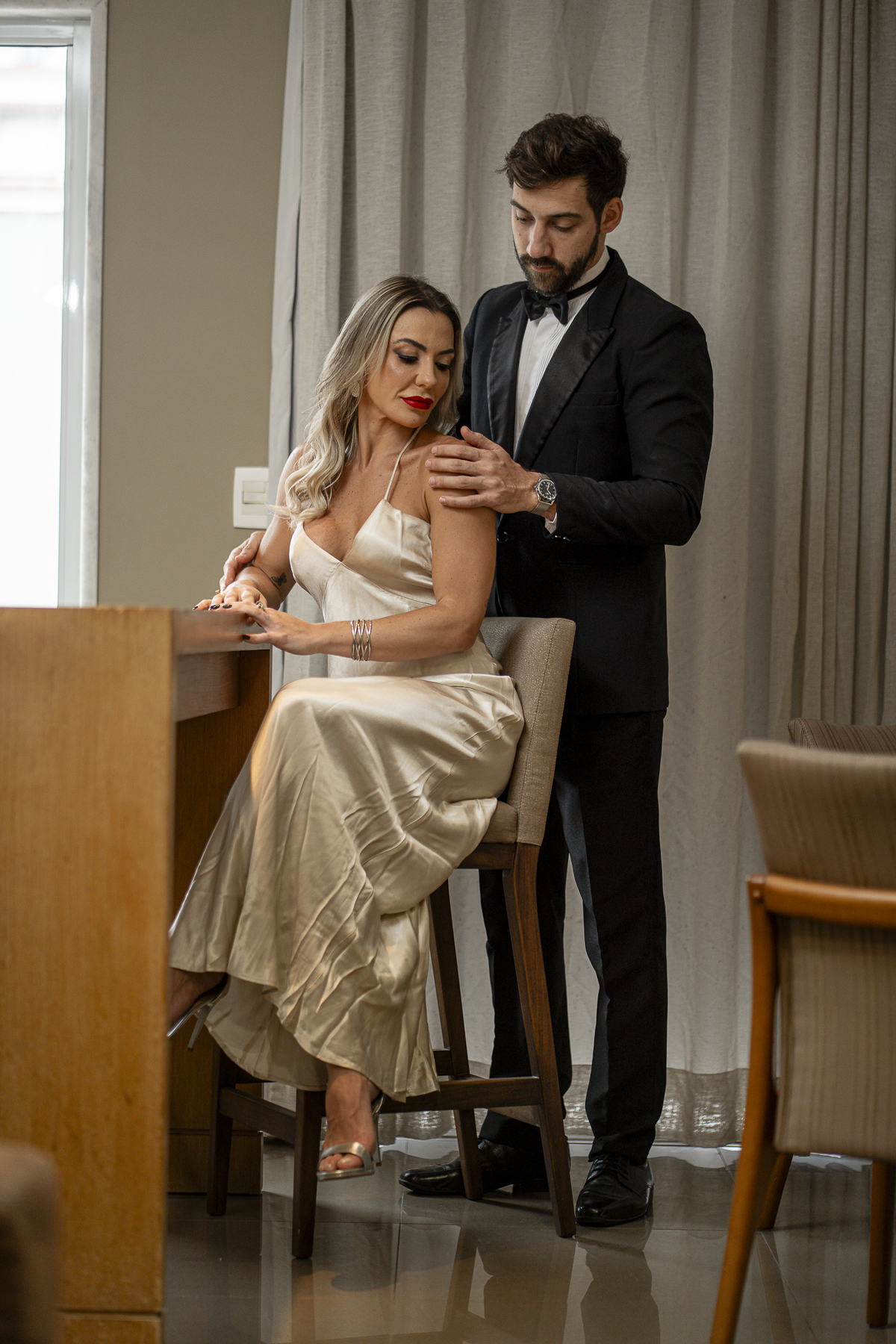 ENSAIO DE CASAL NO HOTEL PARQUE BALNEÁRIO - SANTOS-SP