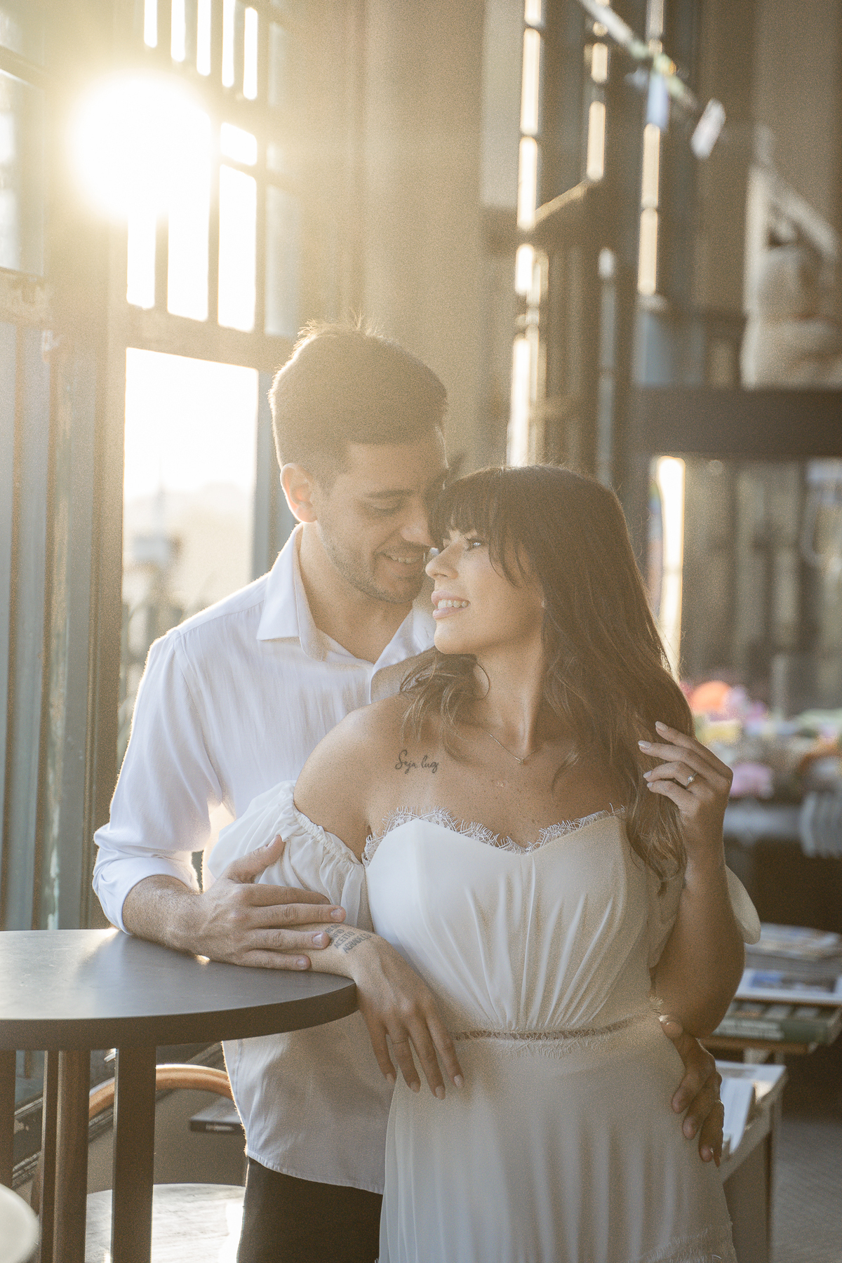 ENSAIO PRE WEDDING NO MONTE SERRAT - SANTOS-SP