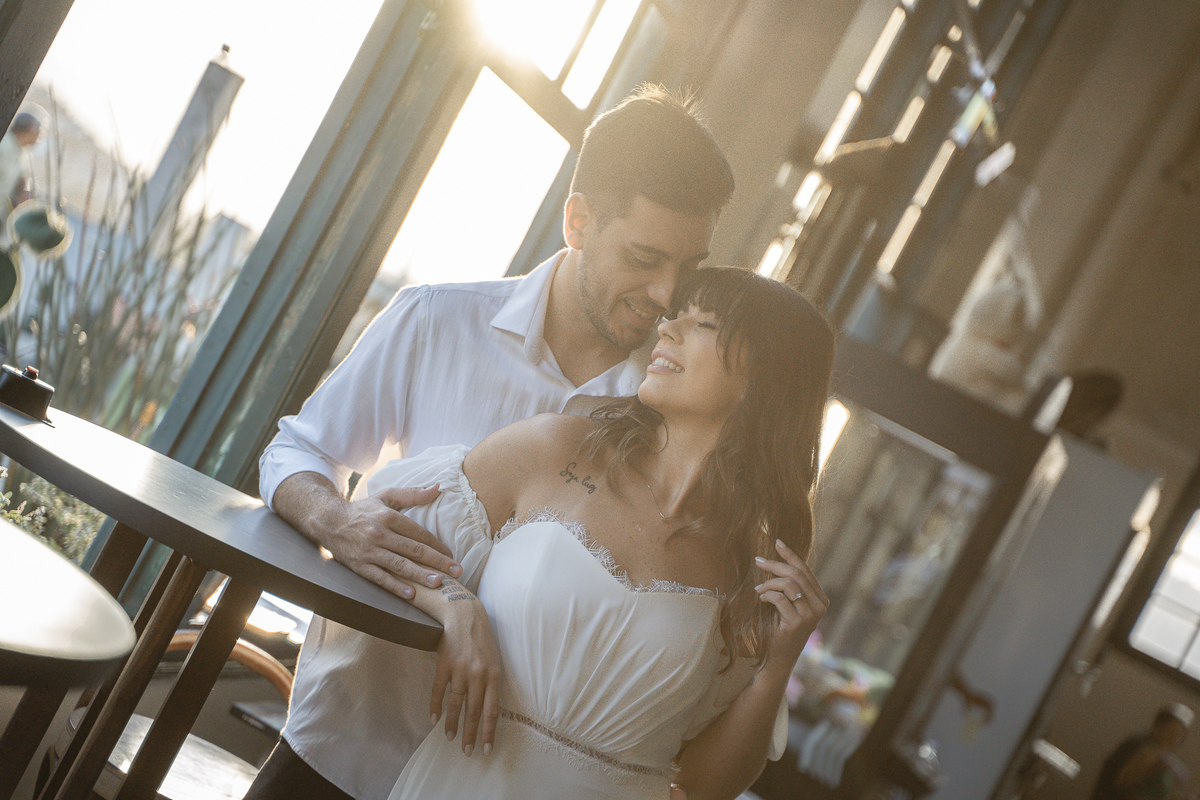 ENSAIO PRE WEDDING NO MONTE SERRAT - SANTOS-SP
