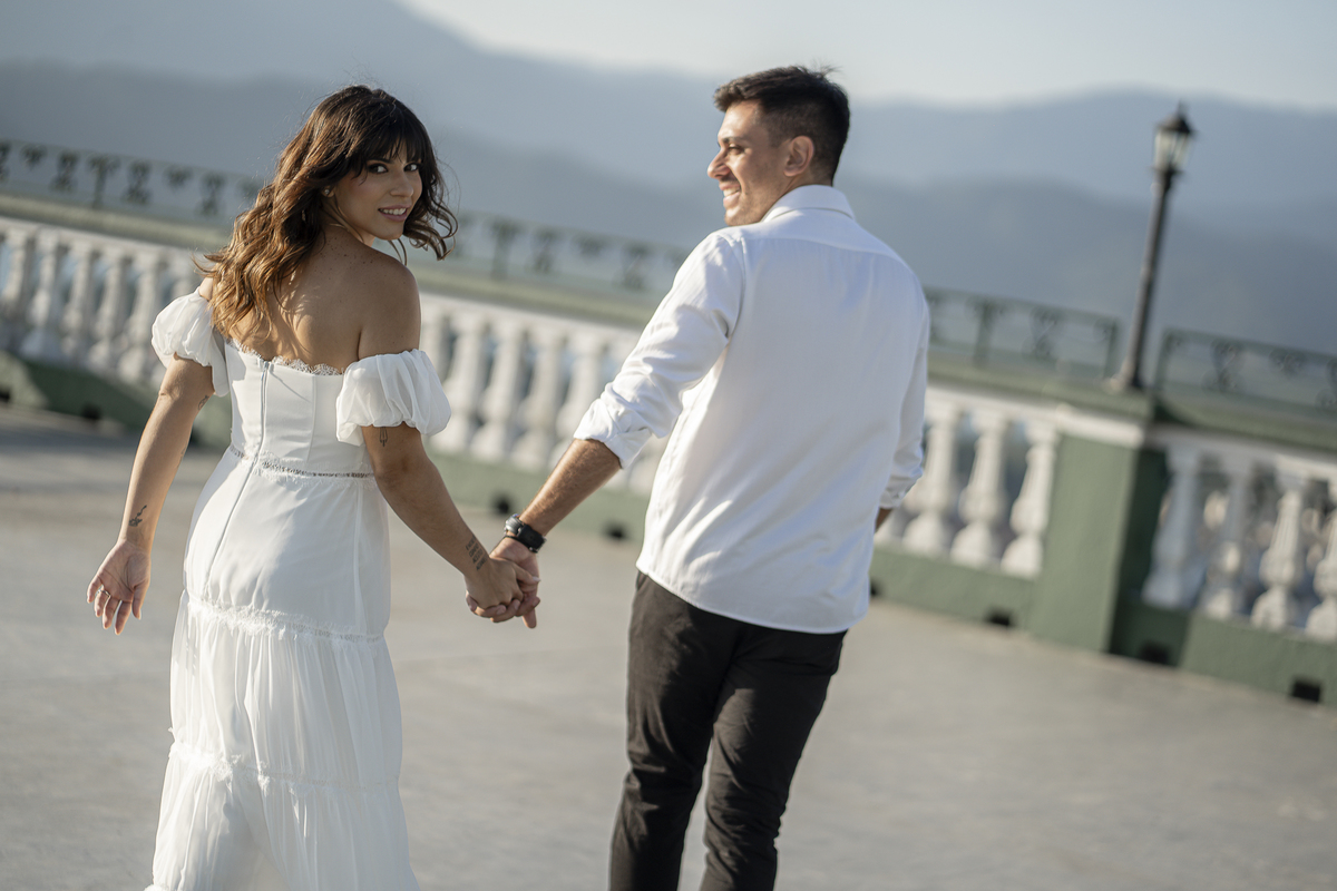 ENSAIO PRE WEDDING NO MONTE SERRAT - SANTOS-SP