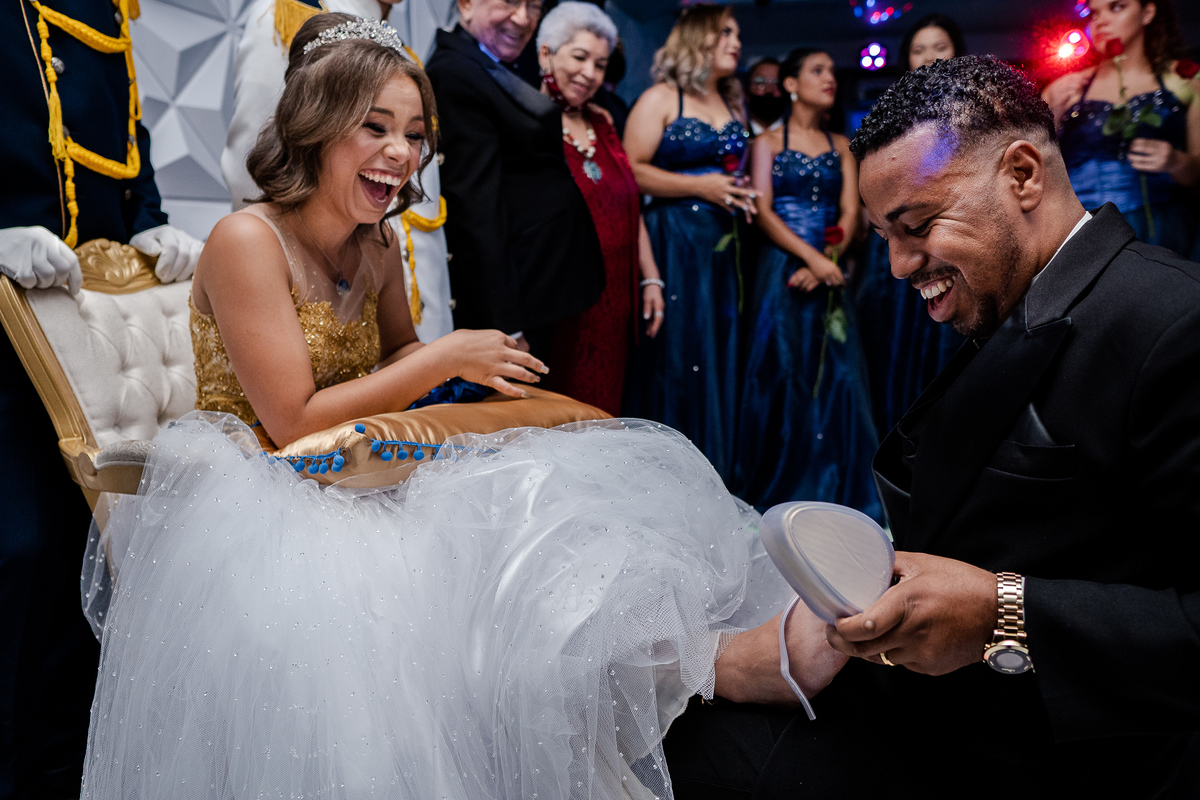 sapatinho da debutante