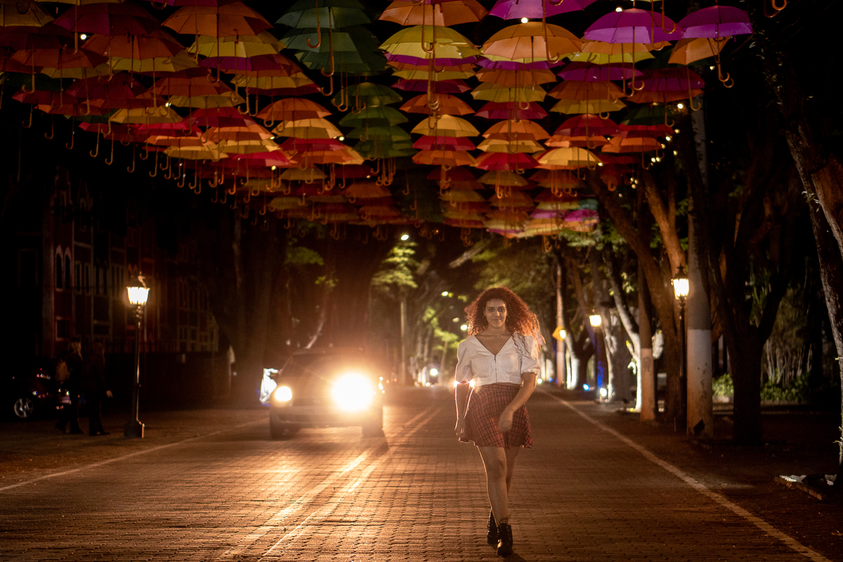 Holambra ensaio a noite