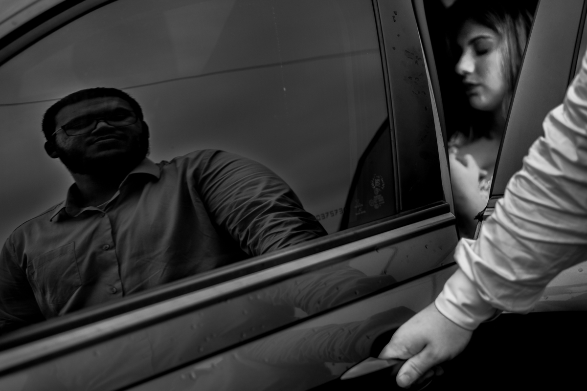 FOTO DE CASAL COM REFLEXO