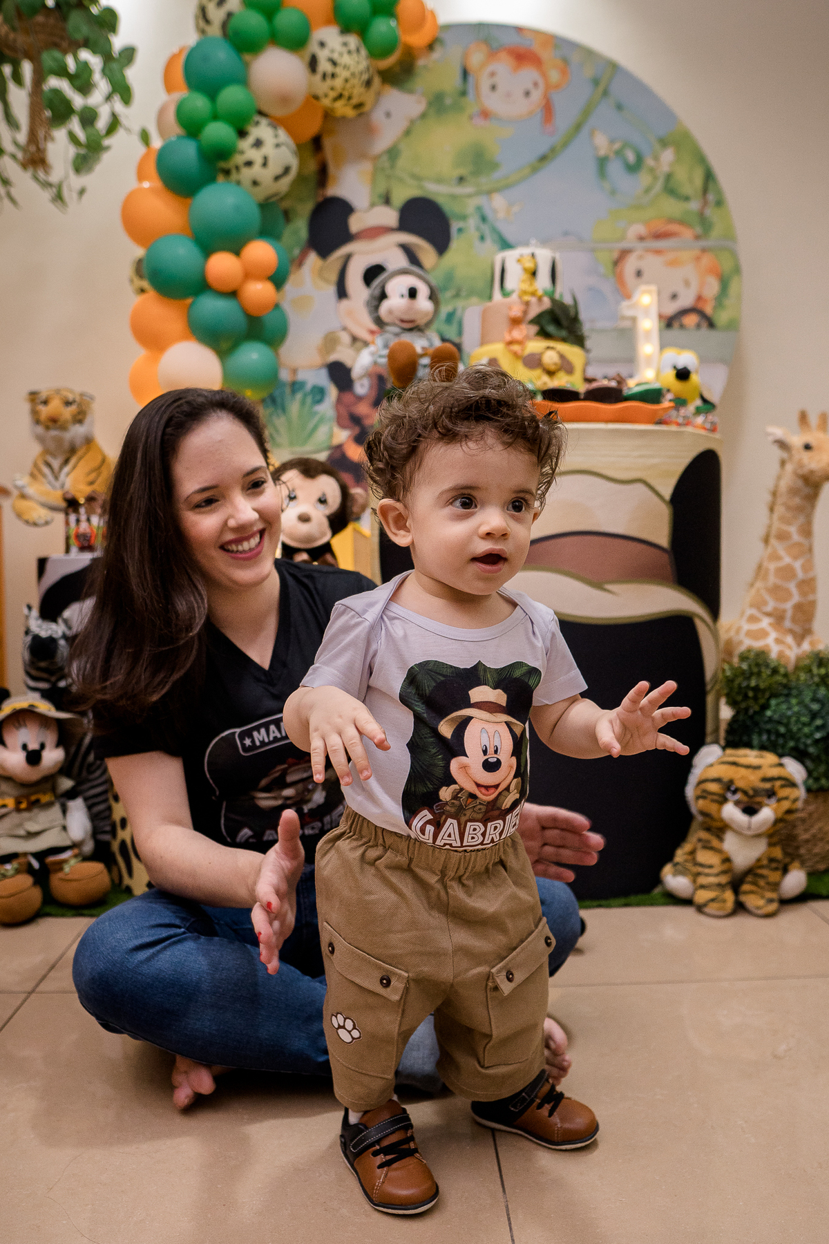 festinha do mickey safari