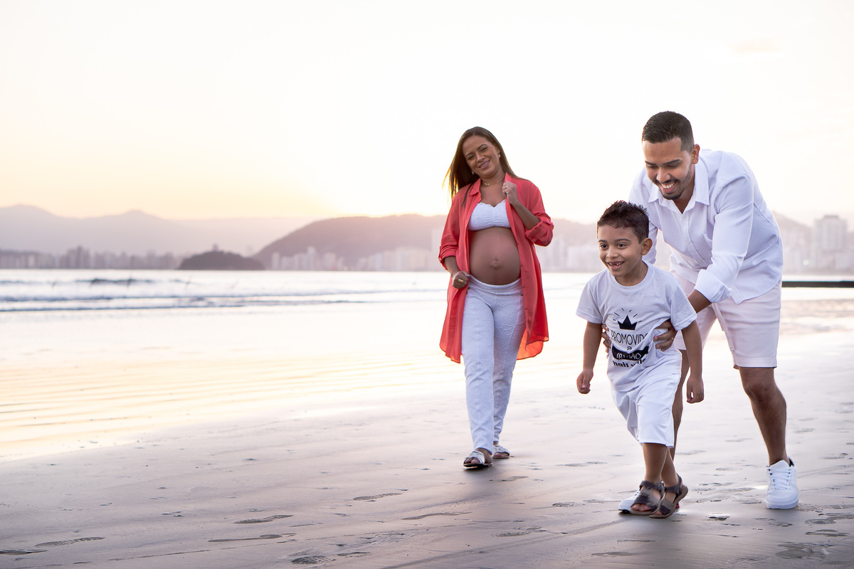 LOOK DE GESTANTE
ENSAIO DE FAMILIA NA PRAIA DE SANTOS