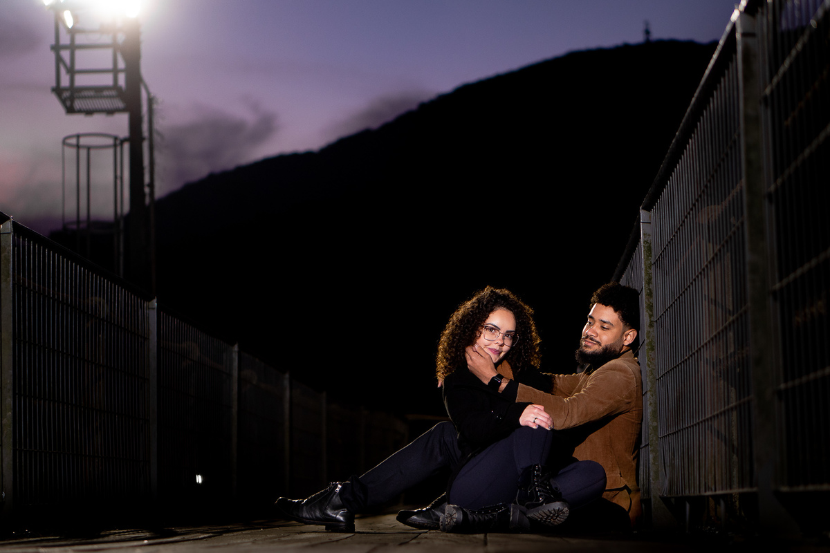 fotos de casal a noite em paranapiacaba