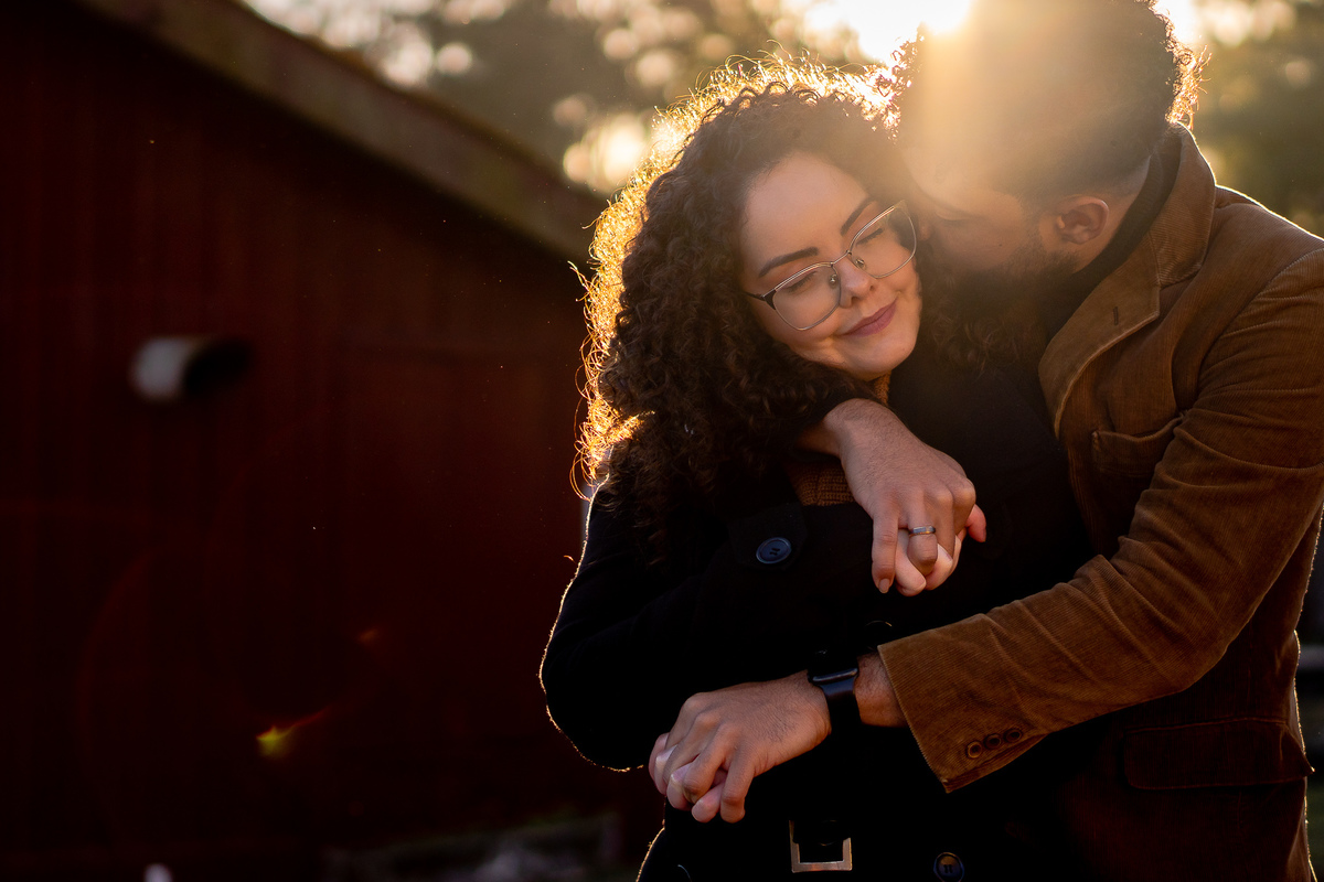 fotos de casal com luz natural