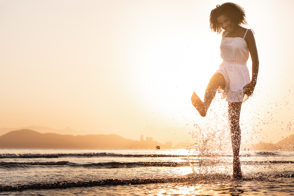 Ensaio de 15 Anos na Praia
