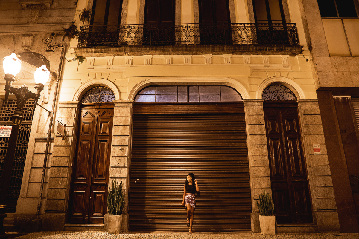 ENSAIO DE DEBUTANTE DE NOITE EM SANTOS