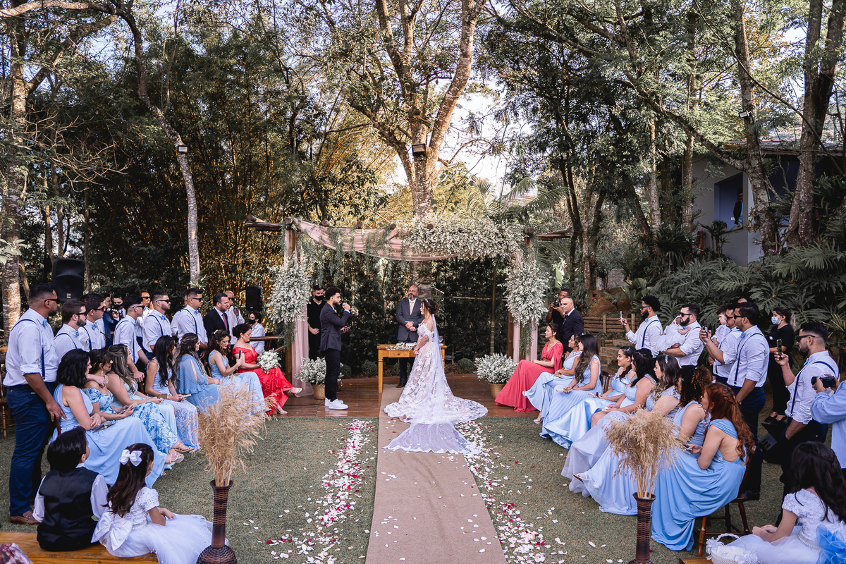 CERIMONIA DE CASAMENTO NO ESDPAÇO ORQUIDEA EM SANTANA DE PARNAIBA