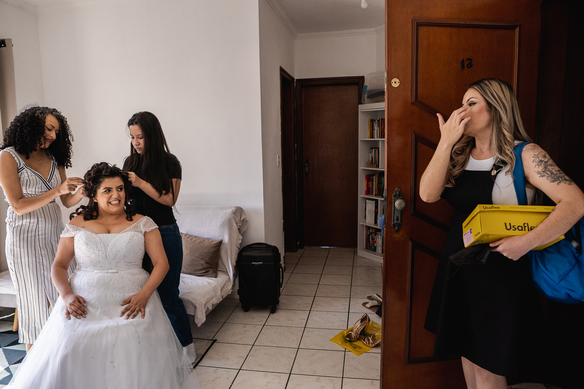 DIA DA NOIVA EM CASA